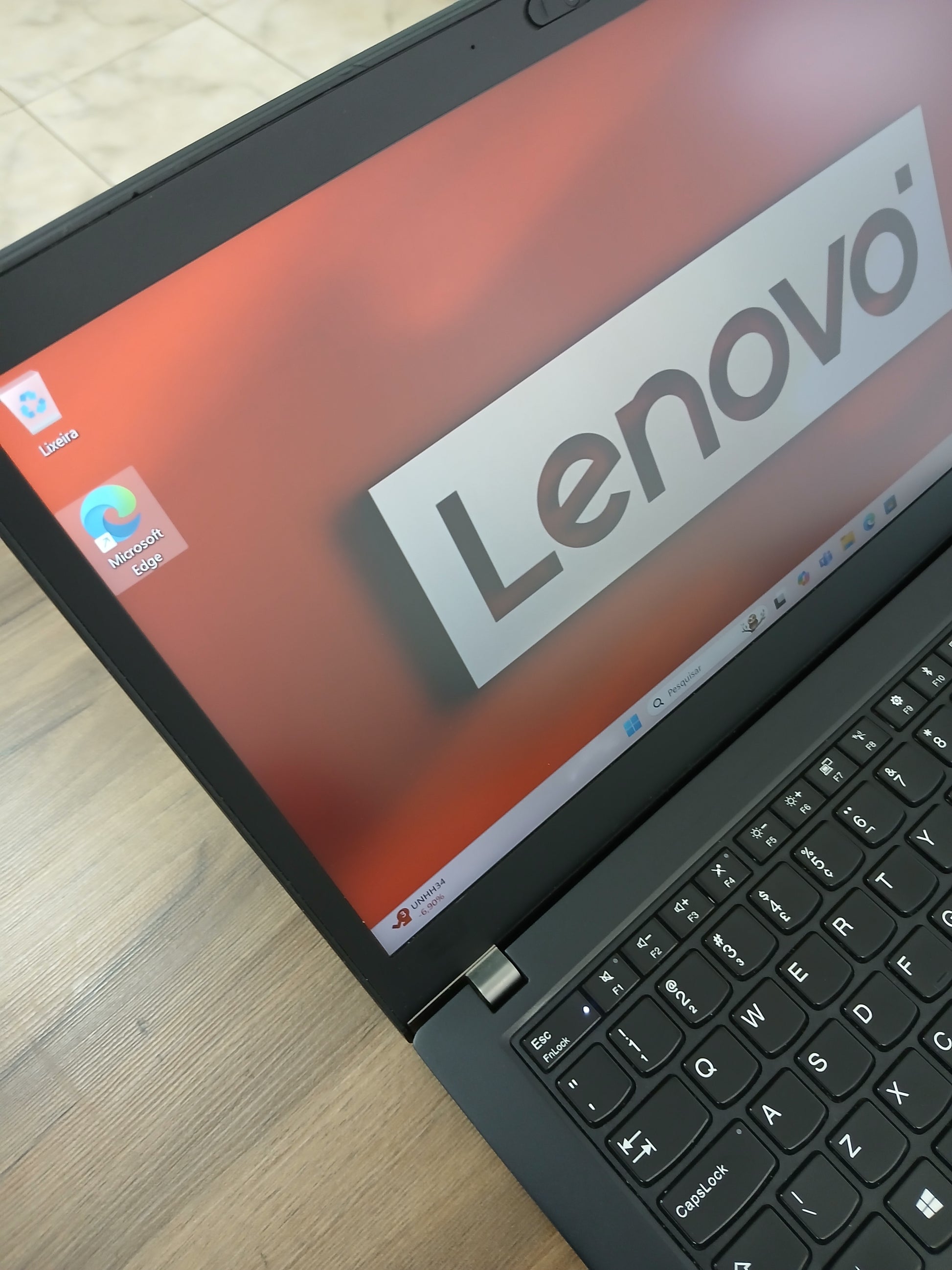 Notebook Lenovo ThinkPad i7 8th NVME 256GB Memória 16GB Tela 14"